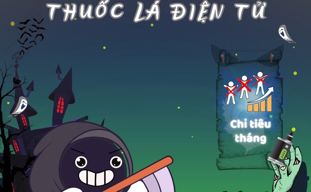 Ngăn chặn thuốc lá điện tử, tránh tổn hại về tài chính và sức khỏe, tinh thần